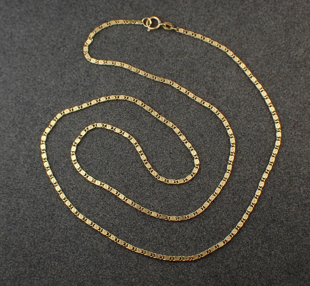 ITALIAN FOURTEEN KARAT GOLD CHAIN