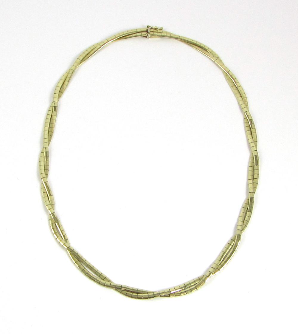 ITALIAN FOURTEEN KARAT GOLD CHAIN