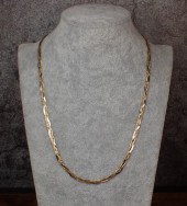 ITALIAN FOURTEEN KARAT TRI-COL