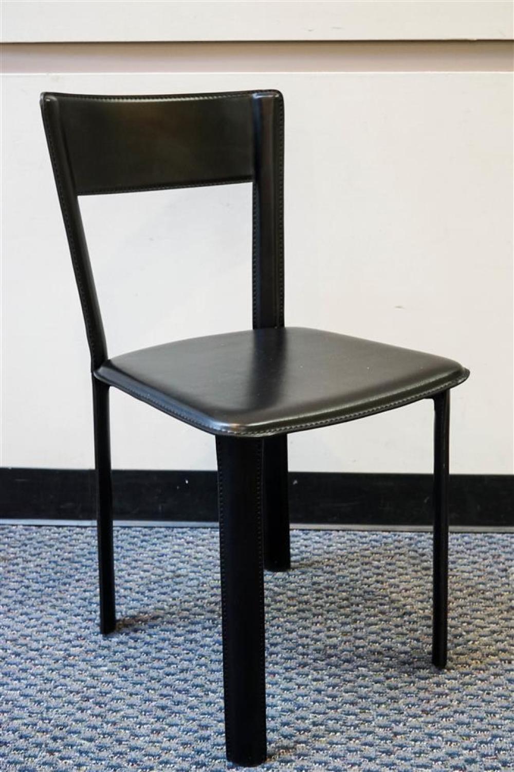 ITALIAN 'FRAG' BLACK LEATHER