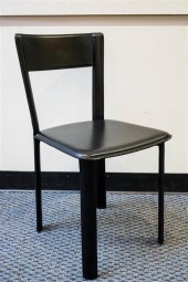 ITALIAN 'FRAG' BLACK LEATHER M