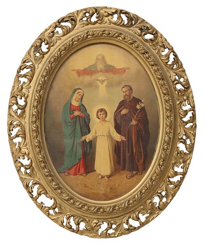 ITALIAN FRAMED PRINT OF THE HOLY