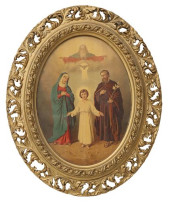 ITALIAN FRAMED PRINT OF THE HO