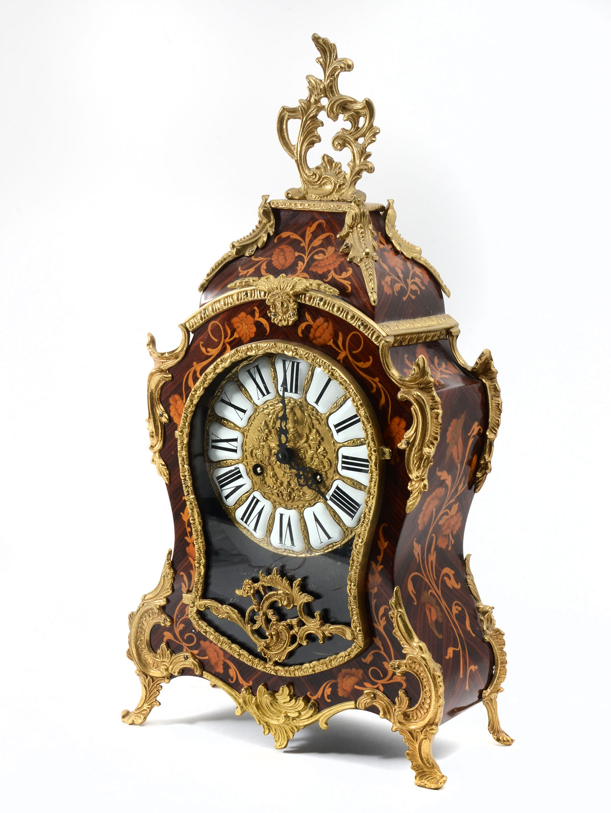 ITALIAN FRANZ HERMLE INLAID & METAL