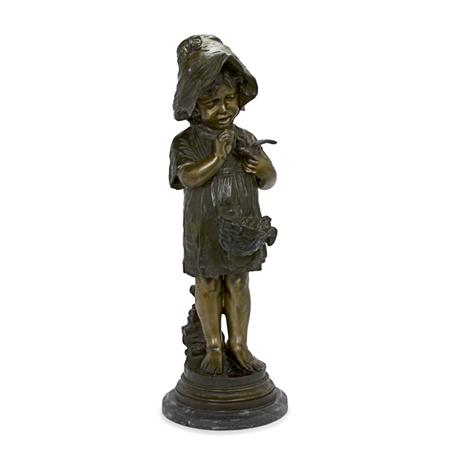 Italian Gilt-Bronze Figure of a