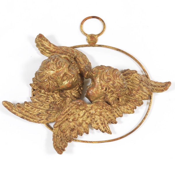 ITALIAN GILT CHERUBS 12" x 16" 