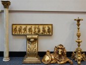 ITALIAN GILT DECORATED WALL SC
