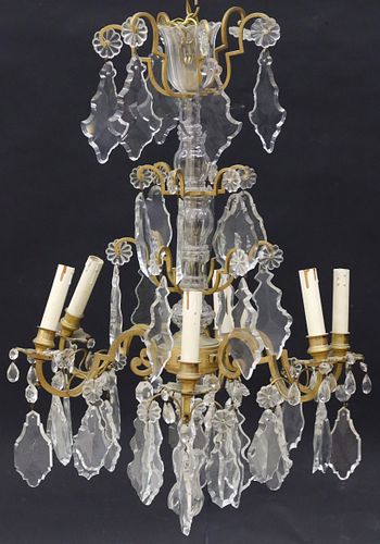 ITALIAN GILT METAL &AMP; CRYSTAL