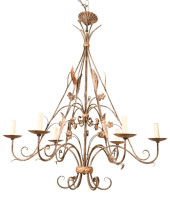 ITALIAN GILT METAL AND TOLE 6
