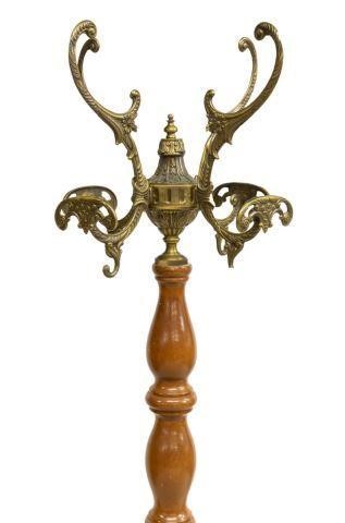 ITALIAN GILT METAL HALL TREE COAT
