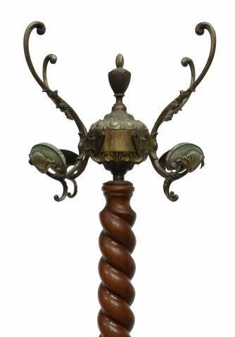 ITALIAN GILT METAL & TURNED
