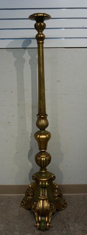 ITALIAN GILT PAINTED CARVED WO