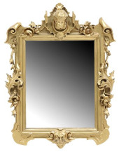 ITALIAN GILT PAINTED CHERUB MA