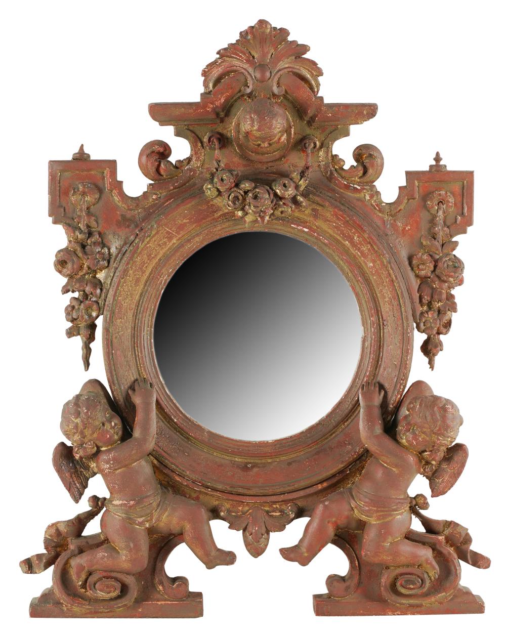 ITALIAN GILT & PAINTED WALL