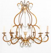 ITALIAN GILTMETAL AND PAINTED