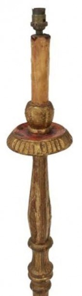 ITALIAN GILTWOOD ALTAR PRICKET