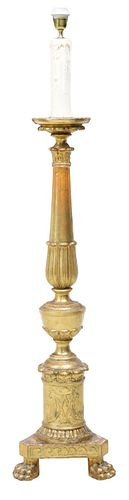ITALIAN GILTWOOD ALTAR PRICKET