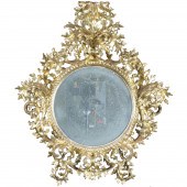 ITALIAN GILTWOOD CARVED LOOKIN