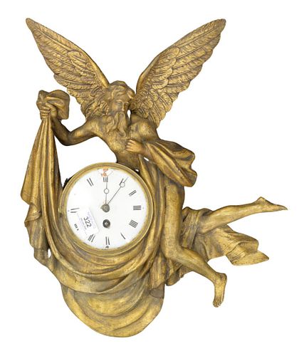 ITALIAN GILTWOOD FATHER TIME WALL
