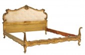 ITALIAN GILTWOOD & UPHOLSTERED
