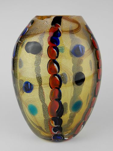 ITALIAN GLASS VASEItalian glass