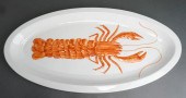 ITALIAN GLAZED MAJOLICA LOBSTE