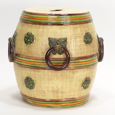 Italian Glazed Pottery Garden