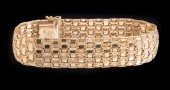 ITALIAN GOLD BASKETWEAVE FLEXI
