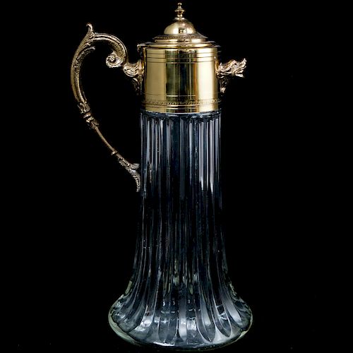 ITALIAN GOLD PLATED AND GLASS