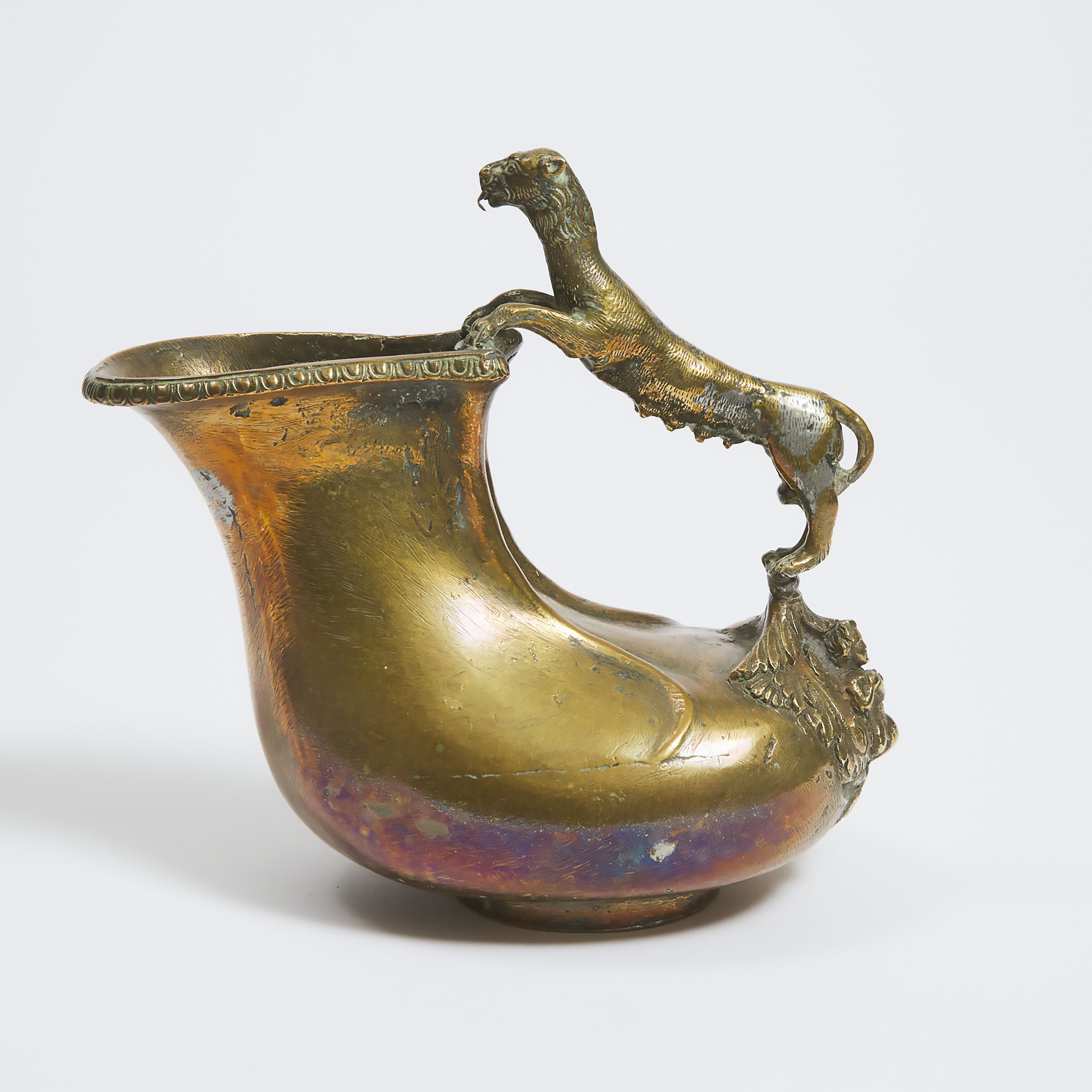 Italian Grand Tour Bronze Askos,