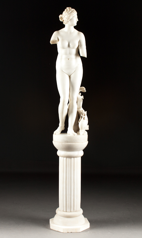 Italian Grand Tour carved marble