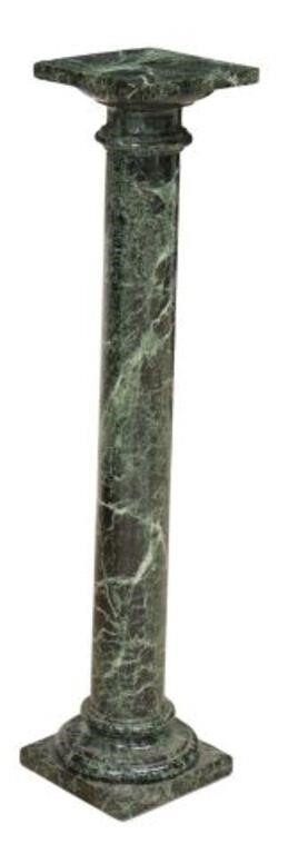 ITALIAN GREEN MARBLE COLUMN