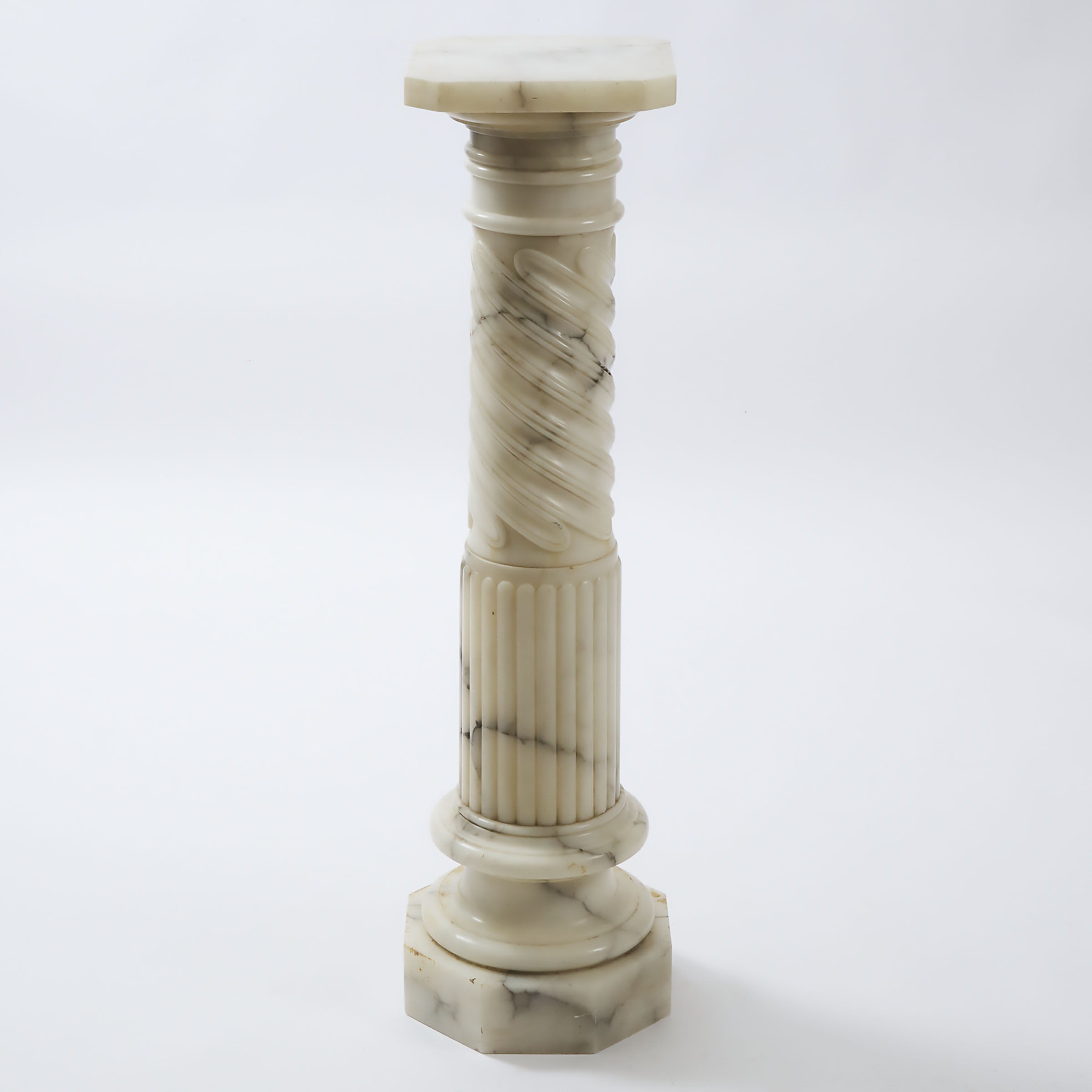 Italian Grey Variegated Alabaster
