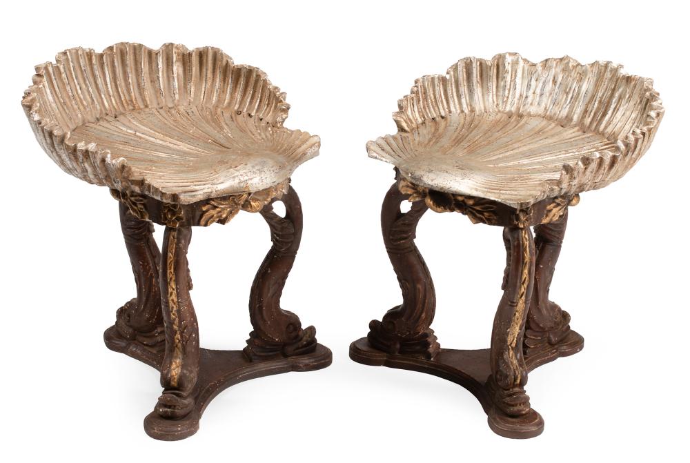ITALIAN GROTTO-STYLE CARVED AND