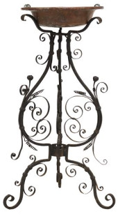 ITALIAN HAMMERED COPPER PLANTE