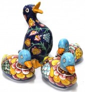 ITALIAN HAND-PAINTED & GLAZED