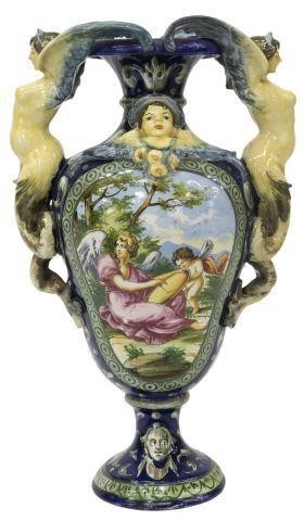 ITALIAN HAND-PAINTED MAJOLICA