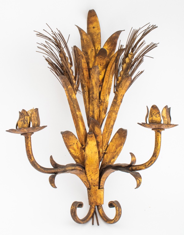 ITALIAN HOLLYWOOD REGENCY GILT