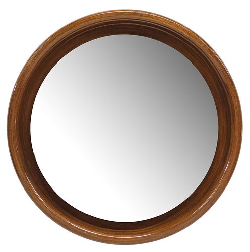 ITALIAN ILLUMINATED CIRCULAR WOOD