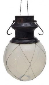 ITALIAN INDUSTRIAL GLASS GLOBE