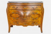 ITALIAN INLAID WALNUT &MARQUET