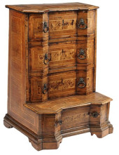 ITALIAN INLAID WALNUT PRIE DIE