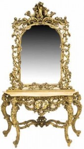 ITALIAN INTRICATELY CARVED GIL