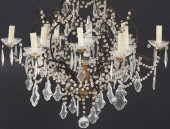 ITALIAN IRON-FRAMED GILTWOOD &