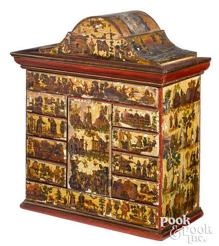 ITALIAN LACCA POVERA TABLE TOP