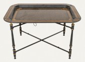 ITALIAN LACQUERED BLACK & GOLD