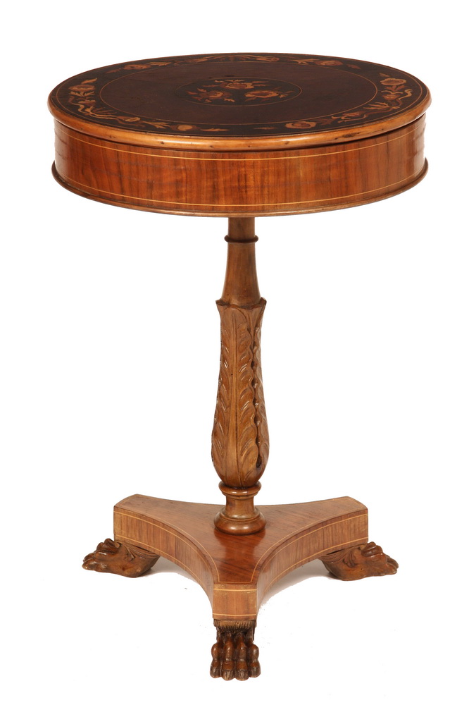 ITALIAN LAMP STAND - 19th c Italian