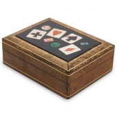 ITALIAN LEATHER PIETRE DURE BO