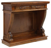 ITALIAN LIBERTY STYLE CARVED W
