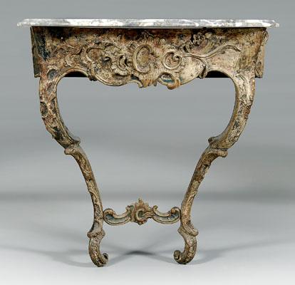 Italian Louis XV painted console,